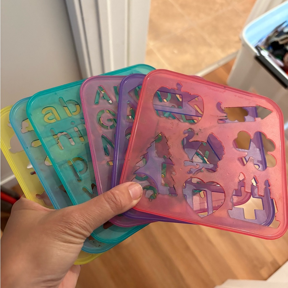 Tuppertoys by Tupperware Stencils